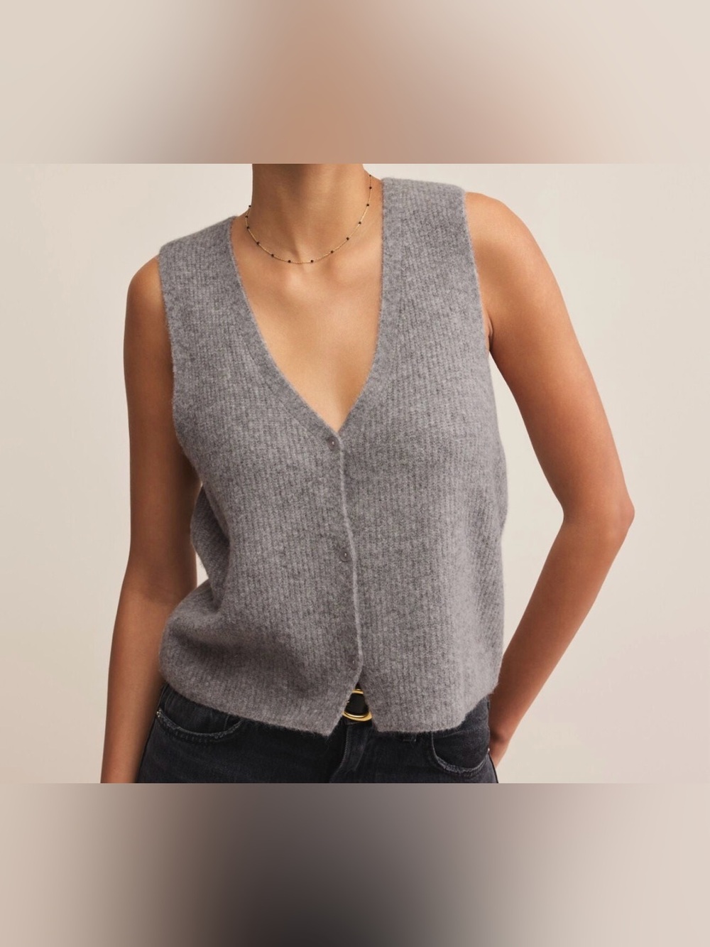 Z Supply•BRYCE SWEATER VEST•Size S•NWT - Picture 4 of 6